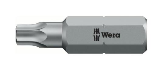 Prekės „Sukimo antgaliai T10 25mm 2vnt Wera“ paveikslėlis