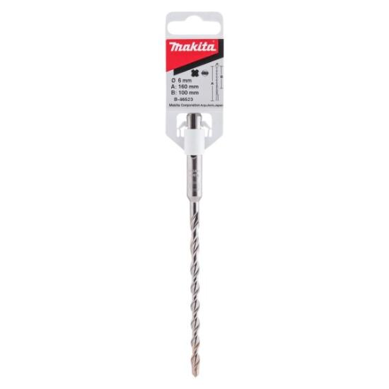 Prekės „Grąžtas SDS-plus 6x100x160 V-Plus Makita“ paveikslėlis