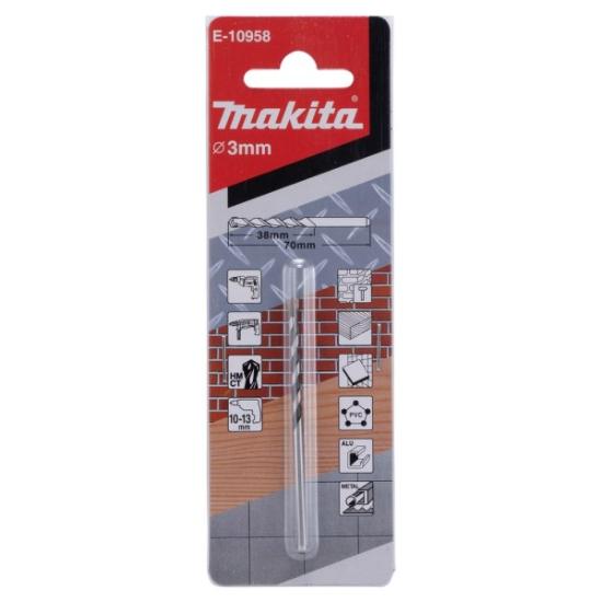 Prekės „Grąžtas betonui 3x38x70 Multi TCT Makita“ paveikslėlis
