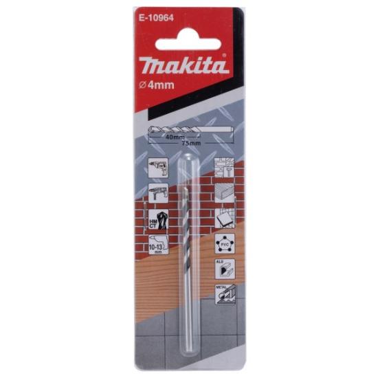 Prekės „Grąžtas betonui 4x40x75 Multi TCT Makita“ paveikslėlis