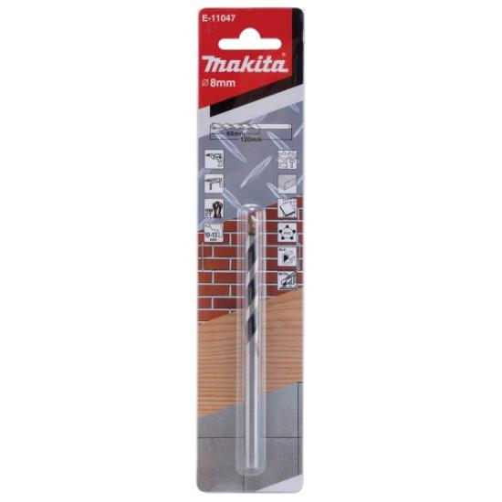 Prekės „Grąžtas betonui 8x60x120 Multi TCT Makita“ paveikslėlis