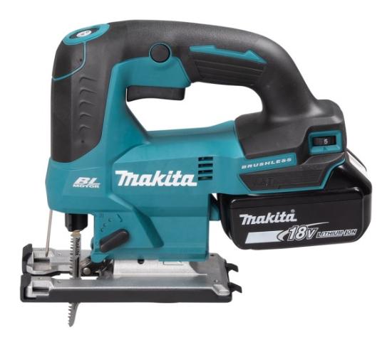 Prekės „Siaurapjūklis akumuliatorinis 18V DJV184 Makita, be akumuliatoriaus ir kroviklio“ paveikslėlis