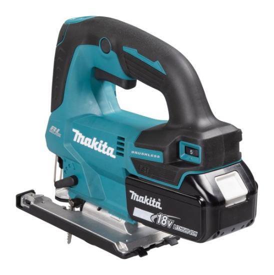 Prekės „Siaurapjūklis akumuliatorinis 18V DJV184 Makita, be akumuliatoriaus ir kroviklio“ paveikslėlis