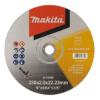 Prekės „Metalo pjovimo diskas 230x2x22 Inox Makita“ paveikslėlis