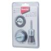Prekės „Šepečiai šlifavimui 3 vnt 25/50/50mm su 6 mm koteliu Makita D-66070“ paveikslėlis