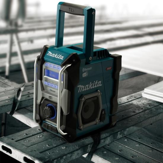 Prekės „Radijas bluetooth 18V/14,4/12/40V DMR004GZ Makita, be akumuliatoriaus ir kroviklio“ paveikslėlis