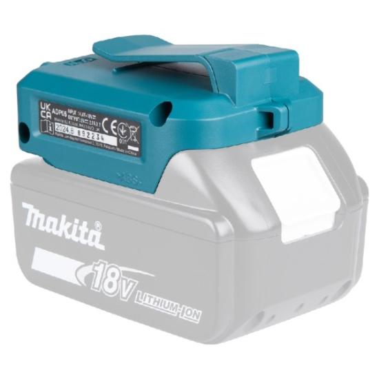 Prekės „Adapteris akumuliatoriui 18V USB SEBADP05 Makita“ paveikslėlis
