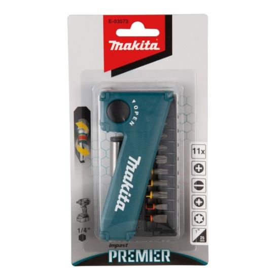 Prekės „Antgalių rinkinys 11vnt E-03573 Impact Premier Makita“ paveikslėlis