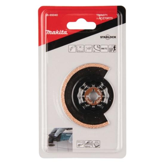 Prekės „Pjūklelis multifunkcinis keramikai 70mm Makita“ paveikslėlis