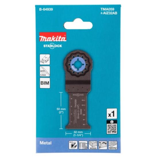 Prekės „Pjūklelis multifunkcinis metalui 32/50mm Makita“ paveikslėlis