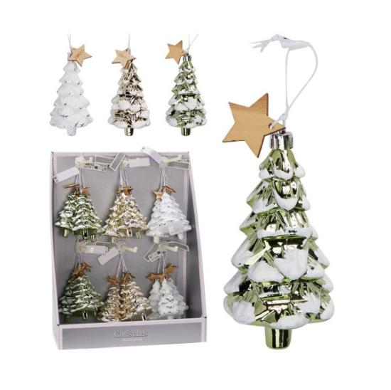 Prekės „Žaisliukas kalėdų eglutei 6x12cm Xmas tree“ paveikslėlis