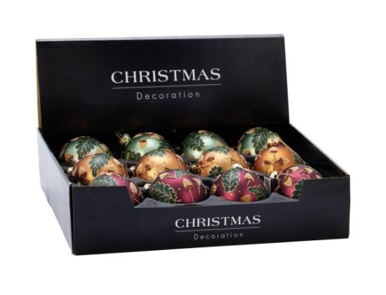 Prekės „Žaisliukas kalėdų eglutei 80mm Acron Xmas ball“ paveikslėlis