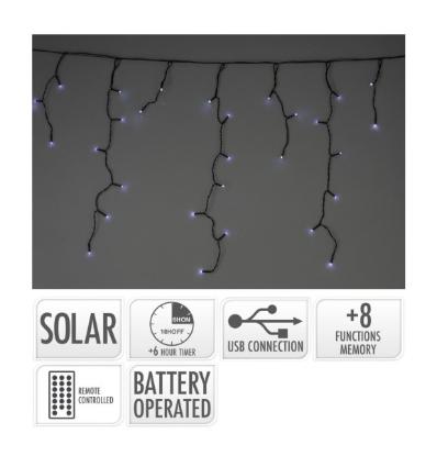 Prekės „Kalėdinė girlianda 240 LED W Solar“ paveikslėlis
