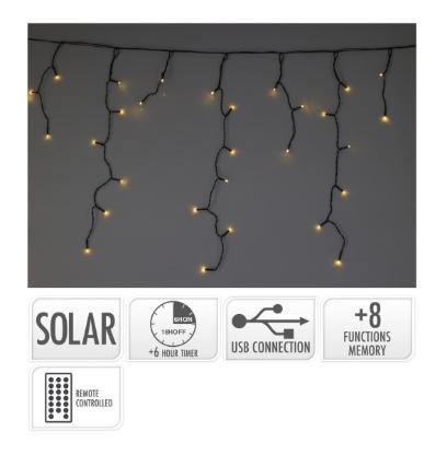 Prekės „Kalėdinė girlianda 240 LED WW Solar“ paveikslėlis