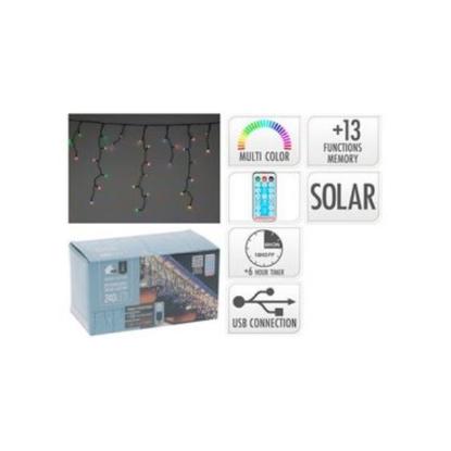 Prekės „Girlianda 240 LED Multi Solar“ paveikslėlis
