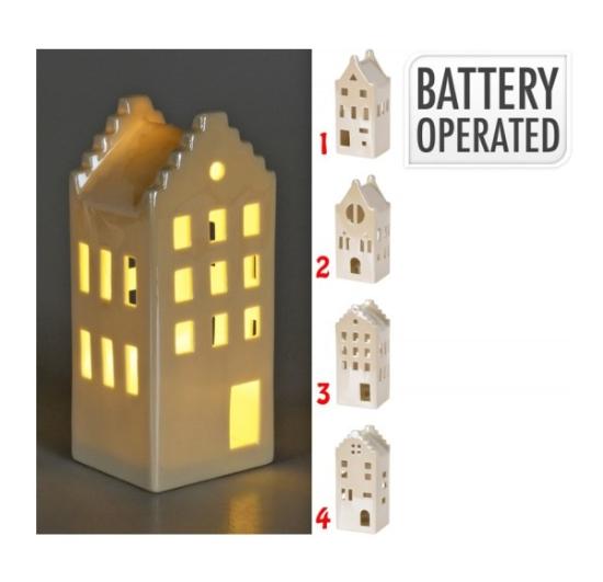 Prekės „Dekoracija "NAMELIS" 15cm su LED W“ paveikslėlis