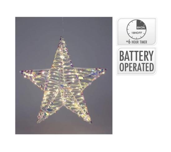 Prekės „Žvaigždė LED 30cm AMZ112540“ paveikslėlis