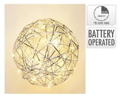 Prekės „Rutulys LED 20cm AMZ201080“ paveikslėlis