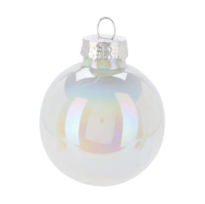 Prekės „Žaisliukas kalėdų eglutei 60mm baltas S12 Xmas“ paveikslėlis