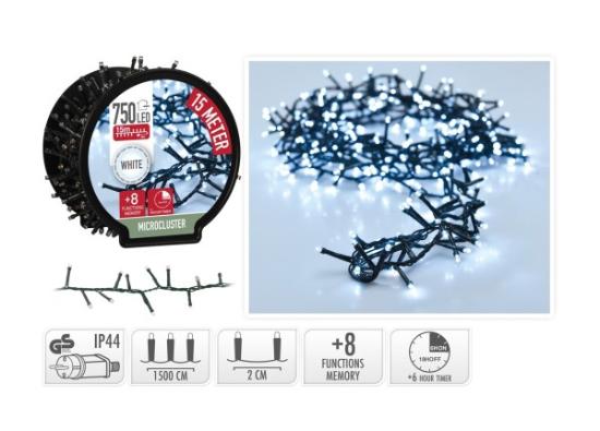 Prekės „Kalėdinė girlianda 750 LED W 15m AX8521020“ paveikslėlis