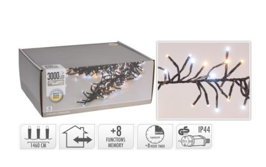 Prekės „Kalėdinė girlianda 3000 LED WW 14,6m AX8550570“ paveikslėlis