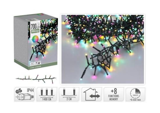 Prekės „Kalėdinė girlianda 700 LED 14m Multi“ paveikslėlis