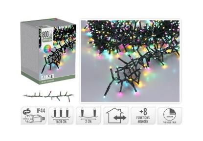 Prekės „Kalėdinė girlianda 800 LED 16m Multi“ paveikslėlis
