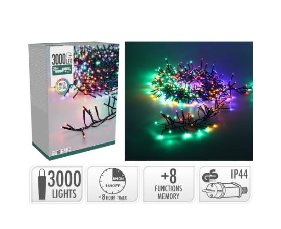 Prekės „Kalėdinė girlianda 3000 LED Multi 39m“ paveikslėlis