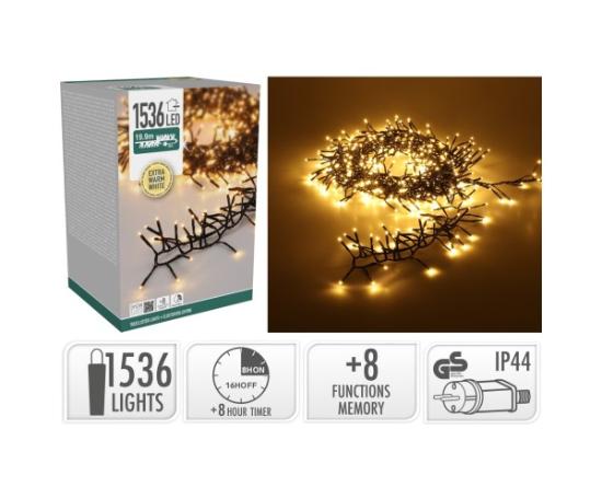 Prekės „Kalėdinė girlianda 1536 LED EWW 20m“ paveikslėlis