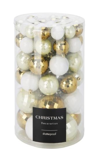 Prekės „Žaisliukai Kalėdų eglutei 64vnt Disco Xmas“ paveikslėlis