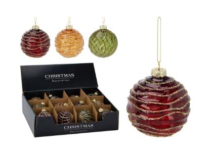 Prekės „Žaisliukas kalėdų eglutei 80mm Xmas Deco“ paveikslėlis