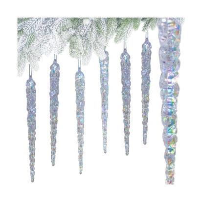 Prekės „Žaisliukai Kalėdų eglutei varvekliai 25cm 6vnt Deco“ paveikslėlis