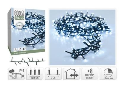 Prekės „Kalėdinė girlianda 800 LED W 16m Xmas“ paveikslėlis