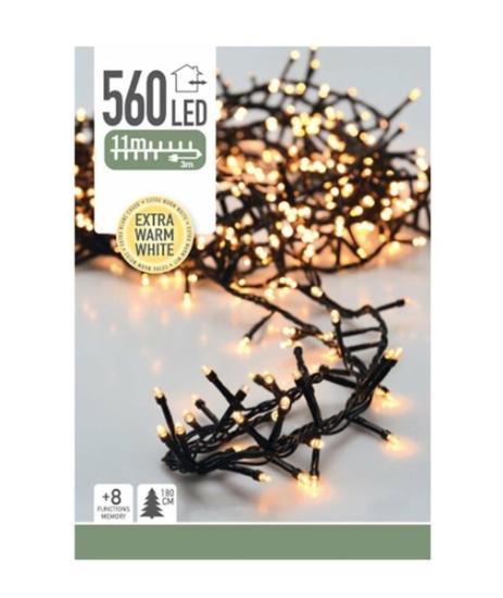 Prekės „Kalėdinė girlianda 560 LED WW 11m Xmas“ paveikslėlis