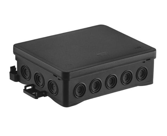 Prekės „Virštinkinė paskirstymo dėžutė juoda IP 54 135x89x39mm“ paveikslėlis