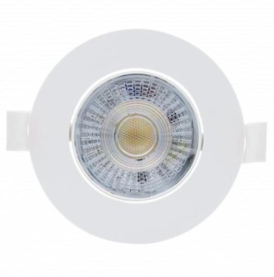 Prekės „LED šviestuvas, apvalus, baltas, 3/5/7W, CCT šviesa Optonica“ paveikslėlis
