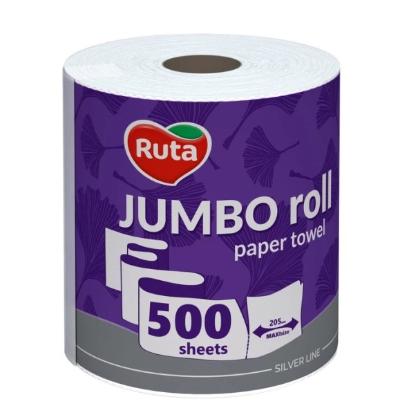 Prekės „Popieriniai rankšluosčiai RUTA Jumbo 2 sluoksnių 1 rulone 500 lapelių“ paveikslėlis