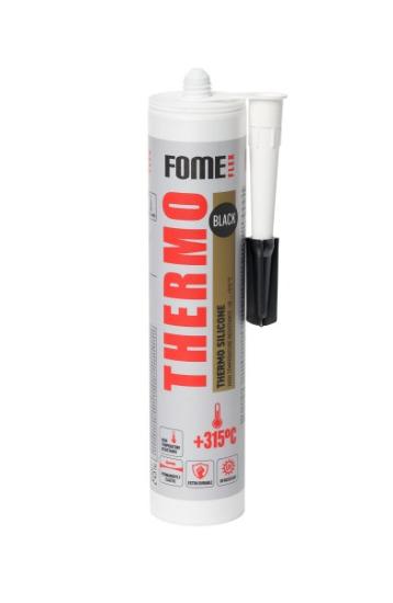 Prekės „Silikonas FomeFlexThermo atsparus karščiui  315C juodas 300ml“ paveikslėlis
