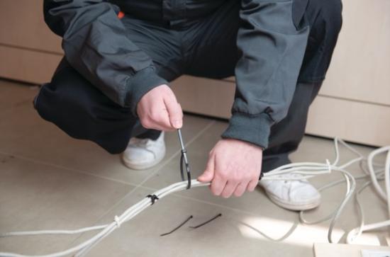 Prekės „Dirželiai 300x7,6 mm juodi 100 vnt. UV Benman“ paveikslėlis