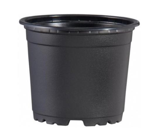 Prekės „Vazonėlis daigams 20cm, plastikinis juodas“ paveikslėlis