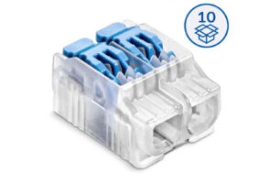 Prekės „Jungtis laidų universali 2 vietų 0,5-4mm 32A SCL2B10 Simet“ paveikslėlis