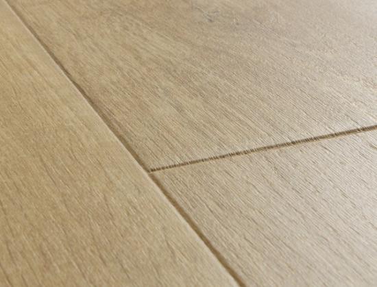 Prekės „Laminuotos grindys Quick-Step, Ąžuolas Švelnus Šiltai Pilkas, IM1856, 1380x190x8mm, 32 klasė, Impressive HydroSeal kolekcija“ paveikslėlis