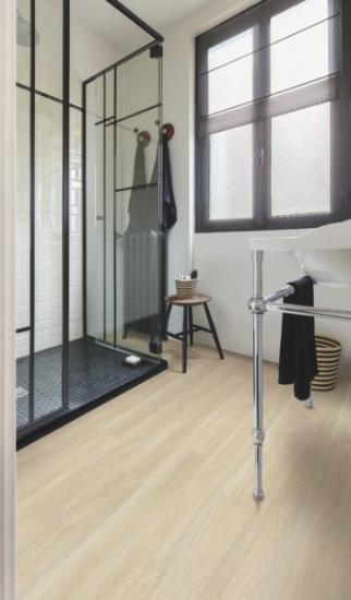 Prekės „Laminuotos grindys Quick-Step, Smėlio spalvos ąžuolas "Estate", EL3574, 1380x156x8mm, 32 klasė, Eligna HydroSeal kolekcija“ paveikslėlis