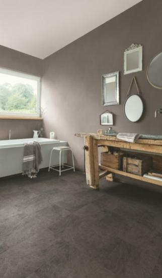 Prekės „Vinilinės grindys Quick Step, Black slate, SGTC20304, 609,6x609,6x2,5mm, 33 klasė, klijuojamas, Blush kolekcija“ paveikslėlis