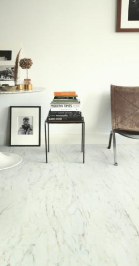 Prekės „Vinilinės grindys Quick Step, Luna marble white, SGTC20305, 609,6x609,6x2,5mm, 33 klasė, klijuojamas, Blush kolekcija“ paveikslėlis
