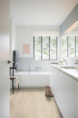 Prekės „Vinilinės grindys Quick-Step, See breeze ąžuolas gelsvas, AVMPU40080, 1494x209x5+1mm, 33 klasė, su užraktu ir su paklotu, Bloom kolekcija“ paveikslėlis