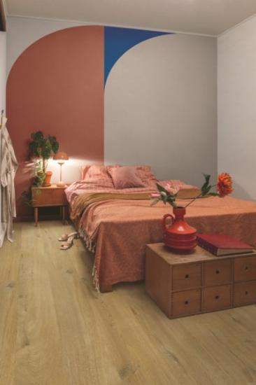Prekės „Vinilinės grindys Quick-Step, Cotton ąžuolas giliai natūralus, AVMPU40203, 1494x209x5+1mm, 33 klasė, su užraktu ir su paklotu, Bloom kolekcija“ paveikslėlis