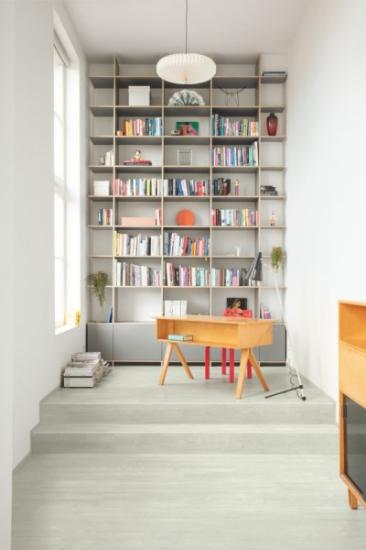 Prekės „Vinilinės grindys Quick-Step, Snow pušis, AVMPU40204, 1494x209x5+1mm, 33 klasė, su užraktu ir su paklotu, Bloom kolekcija“ paveikslėlis