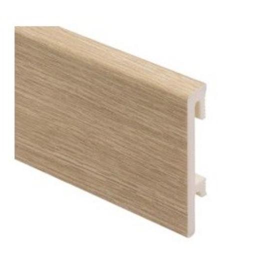 Prekės „Grindjuostė PVC BRAVO 80 2400x80x16mm Unique Oak“ paveikslėlis