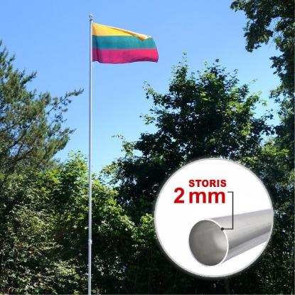 Prekės „Stiebas vėliavai aliuminis surenkamas 6 m“ paveikslėlis